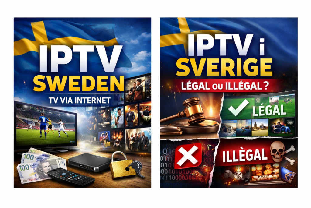 🇸🇪IPTV i Sverige 2026 – Är det lagligt? Den ultimata och viktiga guiden: Allt du behöver veta om laglighet, funktion och framtid